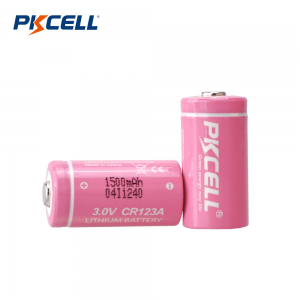 3V CR123A Li-MnO2 Battery (1500mAh)