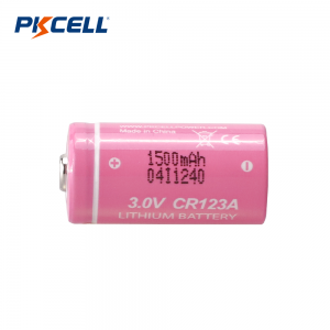 3V CR123A Li-MnO2 Battery (1500mAh)