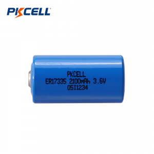 3,6V ER17335 Li-SoCl2-batteri (2100mAh)