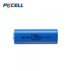 Produttore di batterie Li-SOCL2 PKCELL ER17505M 3,6 V 2800 mAh