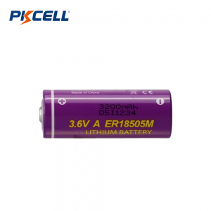 PKCELL ER18505M A 3,6v 3200mAh Li-SOCL2 batteri/ batteripakke producent