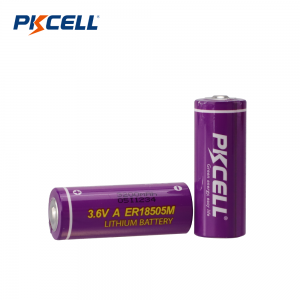 PKCELL ER18505M A 3,6v 3200mAh Li-SOCL2 batteri/ batteripakke producent