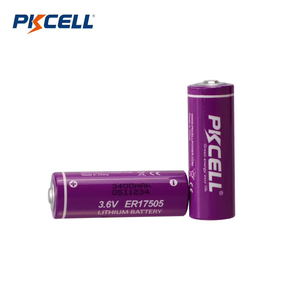 Bateria 3,6 V ER17505 Li-SoCl2 (3400 mAh)