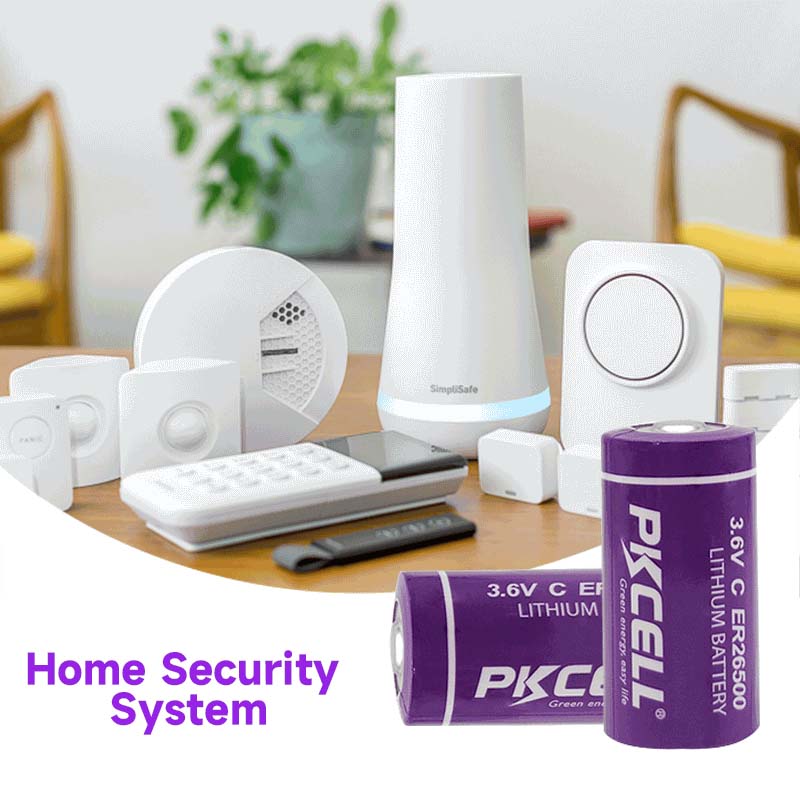 PKCell LiSoCl2 Battery for Home Security System