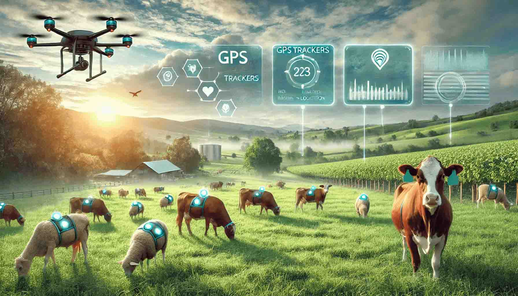 a working animal tracking device