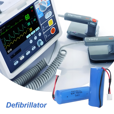 Some medical devices, like infusion pumps, portable patient monitors, and emergency beacons, require ER18505 batteries.