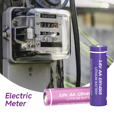 Electric Meter using pkcell battery