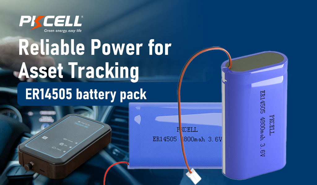 PKcell battery power asset tracking